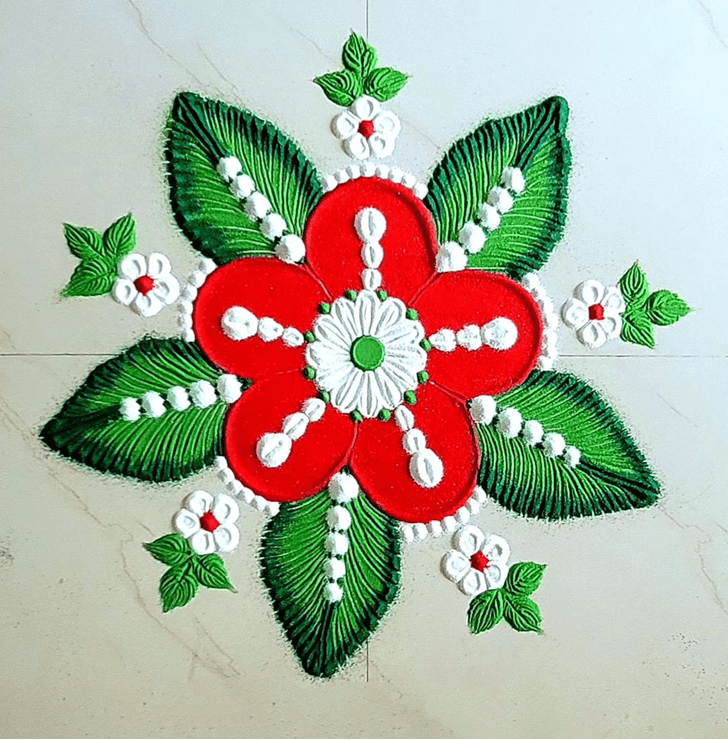 Ideal Prabodhini Ekadashi Rangoli