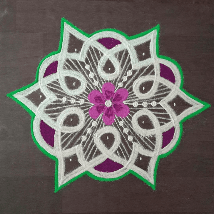 Mesmeric Prabodhini Ekadashi Rangoli