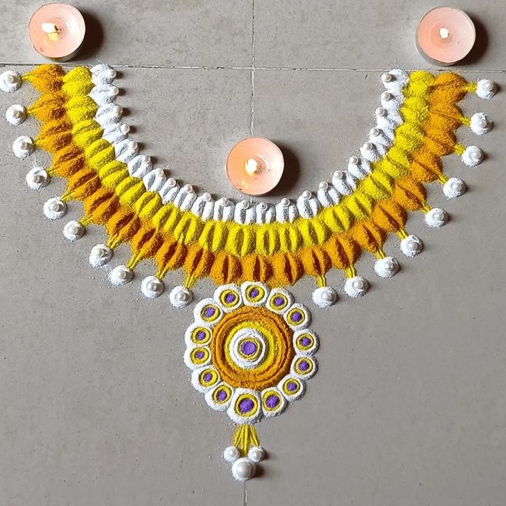 Shapely Prabodhini Ekadashi Rangoli