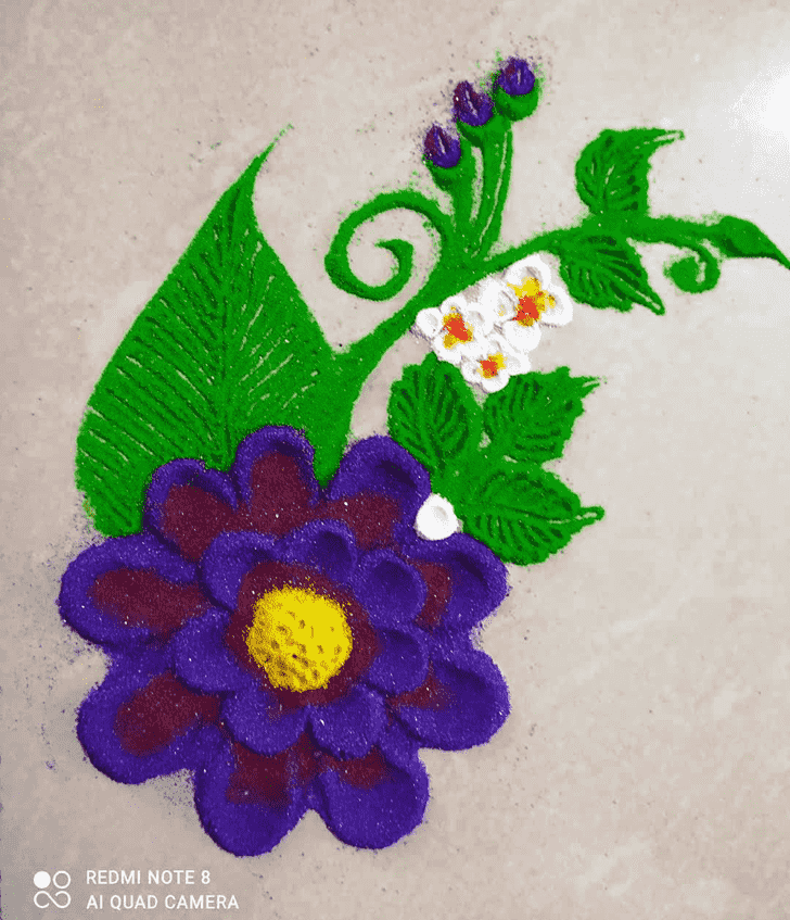 Fine Pradosh Rangoli