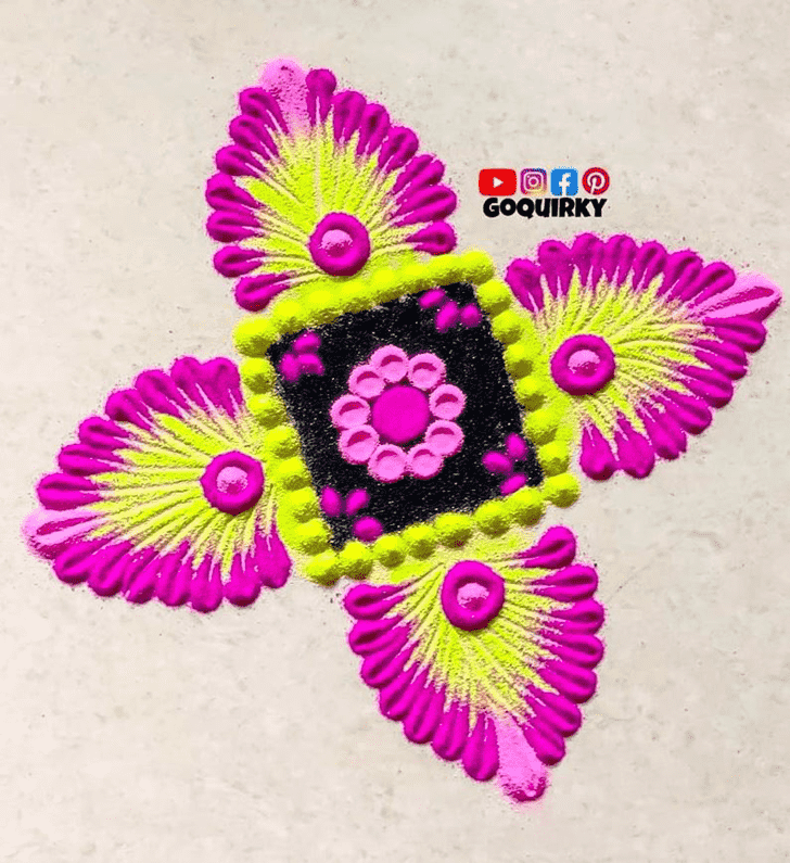 Refined Pradosh Rangoli