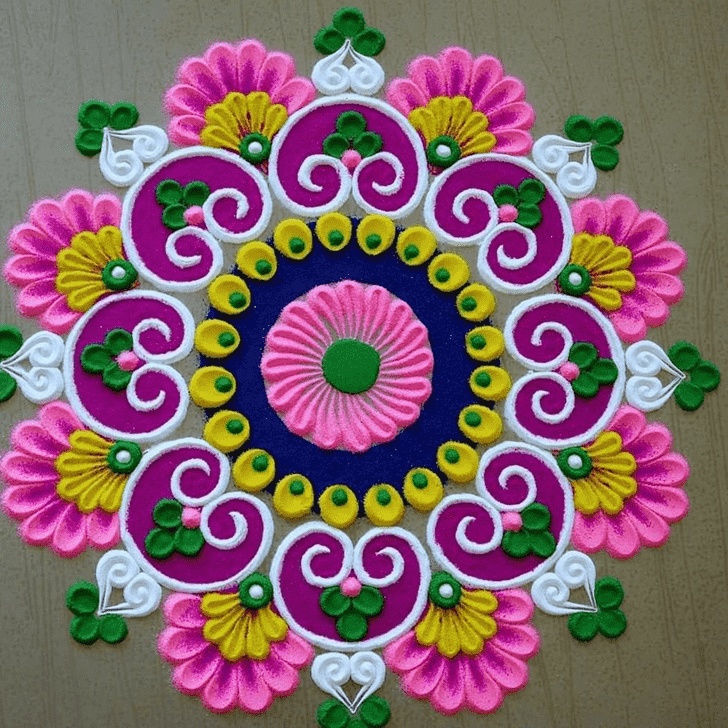 Fascinating Rajasthani Rangoli