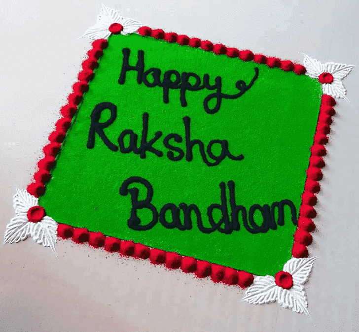 Fetching Raksha Bandhan Rangoli