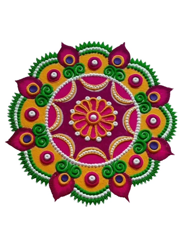 Dazzling Rangoli Rangoli