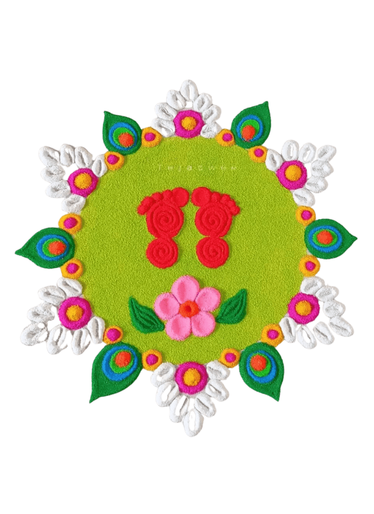 Radiant Rangoli Rangoli