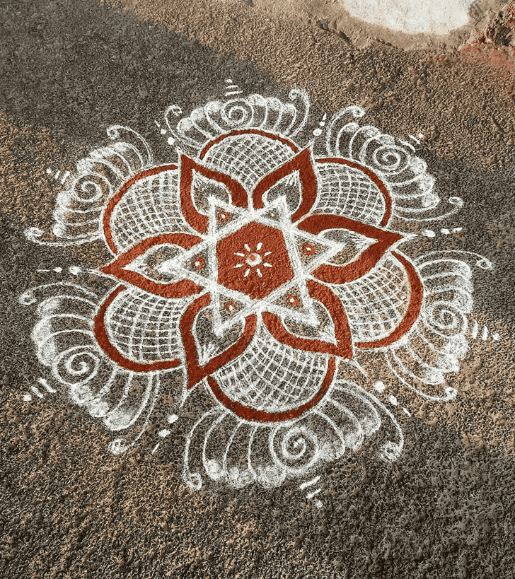 Captivating Rishi Panchami Rangoli