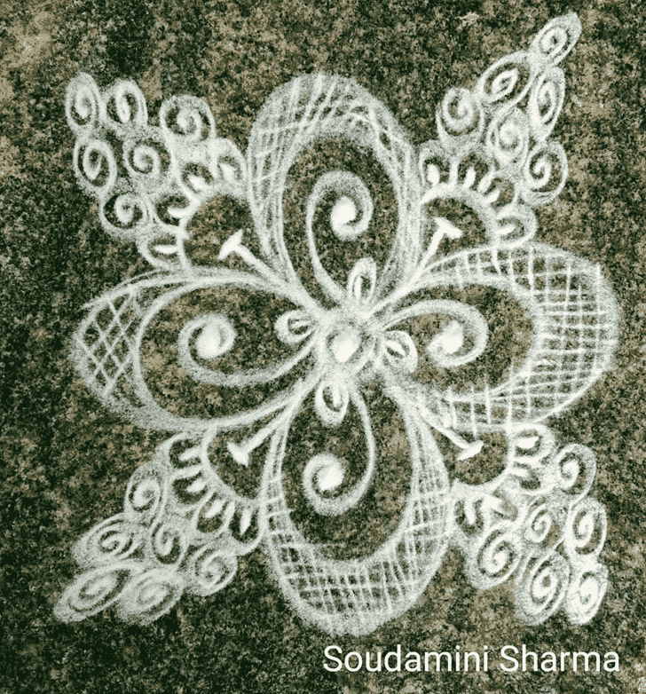 Fair Rishi Panchami Rangoli