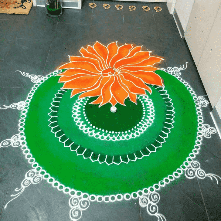 Refined Rishi Panchami Rangoli