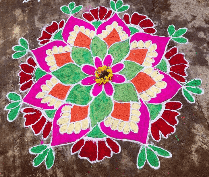 Superb Rishi Panchami Rangoli