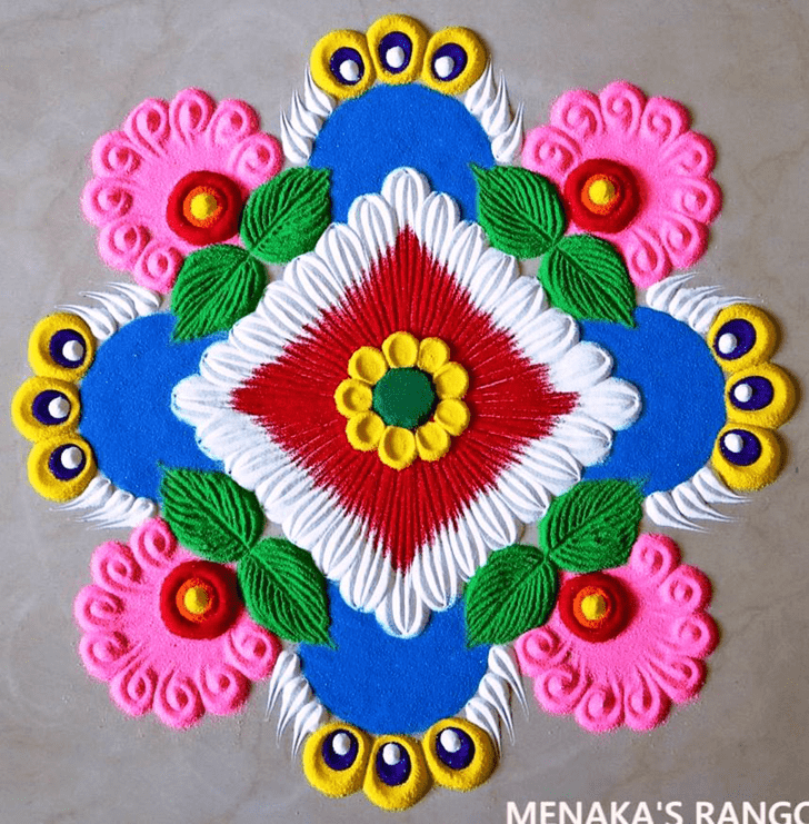 Fetching Sanskar Bharti Rangoli