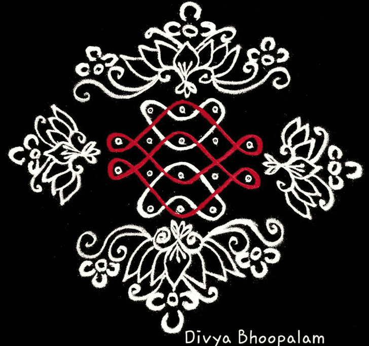 Wonderful Sanskar Bharti Rangoli Design