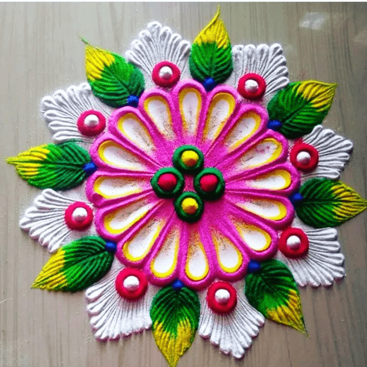 Fetching Serbia Rangoli