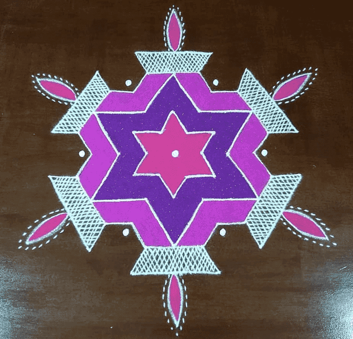 Alluring Sheetala Ashtami Rangoli