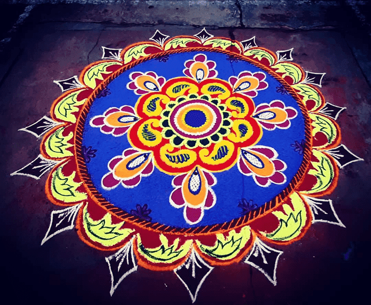 Magnetic Sheetala Ashtami Rangoli