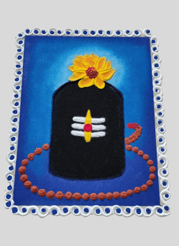 Fetching Shiva Rangoli