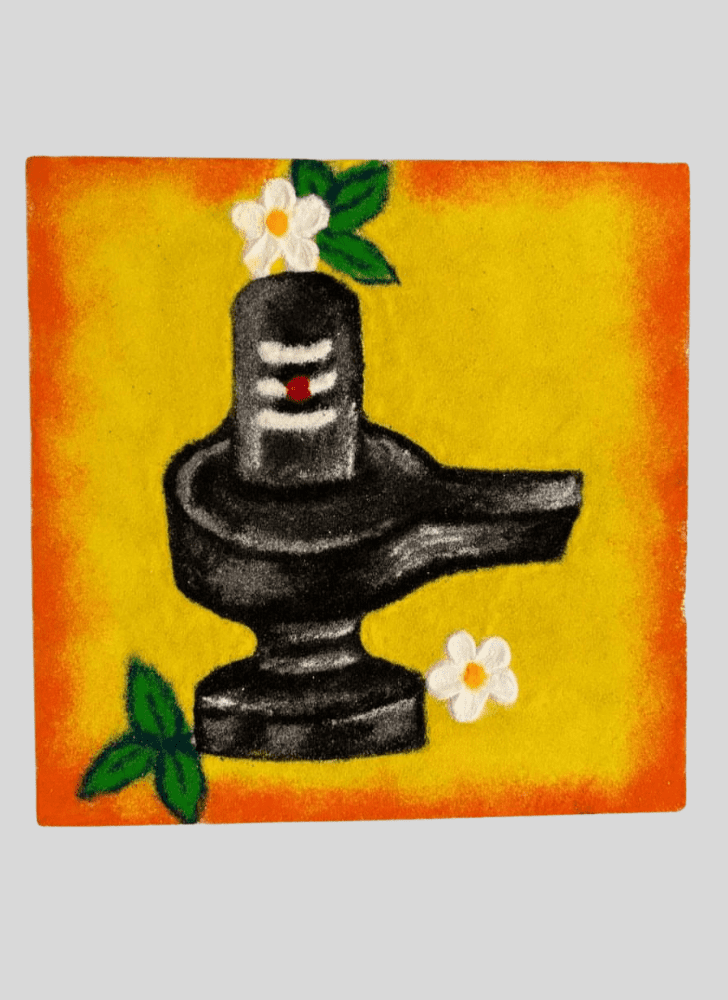 Pleasing Shiva Rangoli