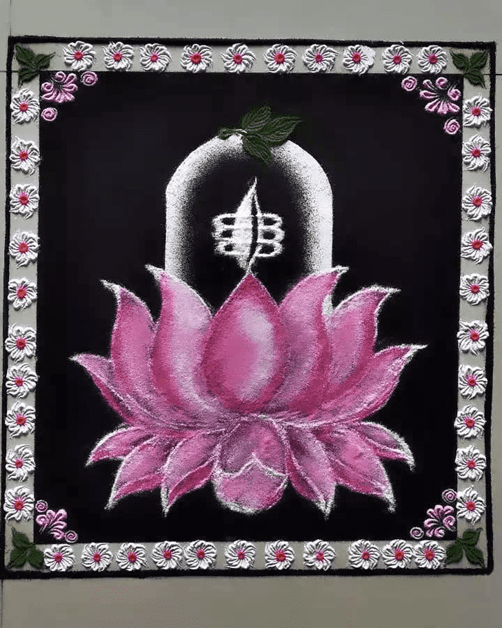 Fetching Shivji Rangoli