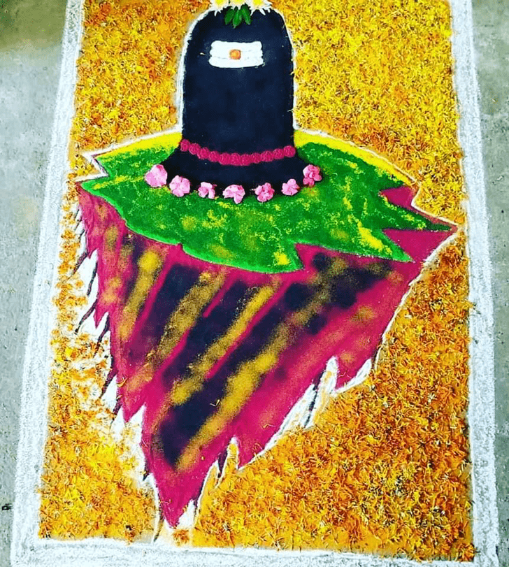 Magnetic Shivji Rangoli