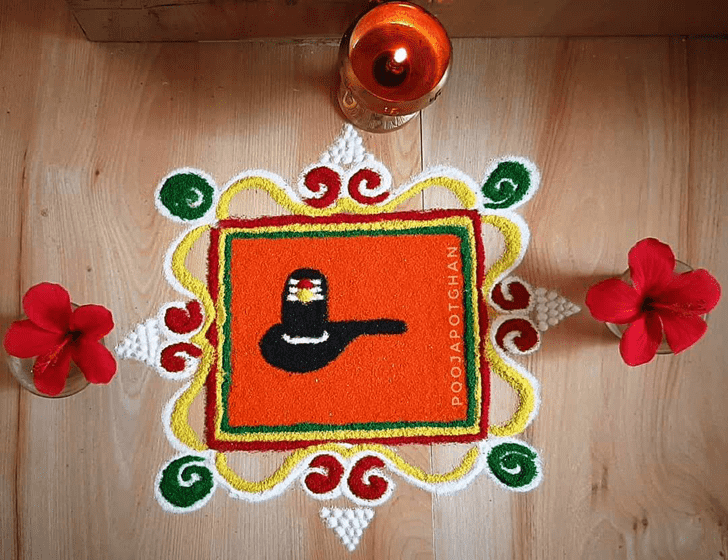 Refined Shivji Rangoli