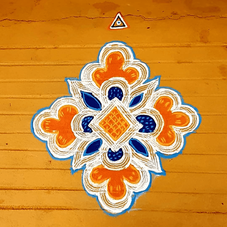 Classy Simple Rangoli