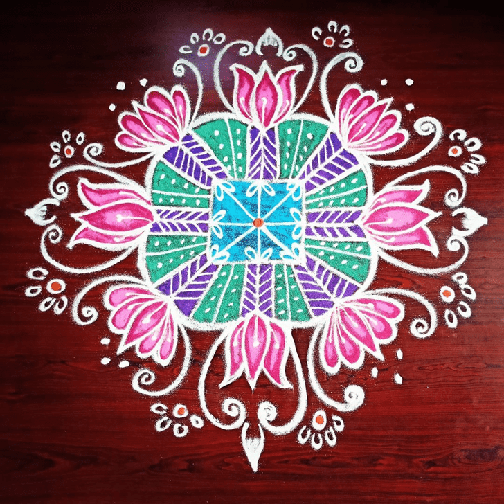 Simple Rangoli