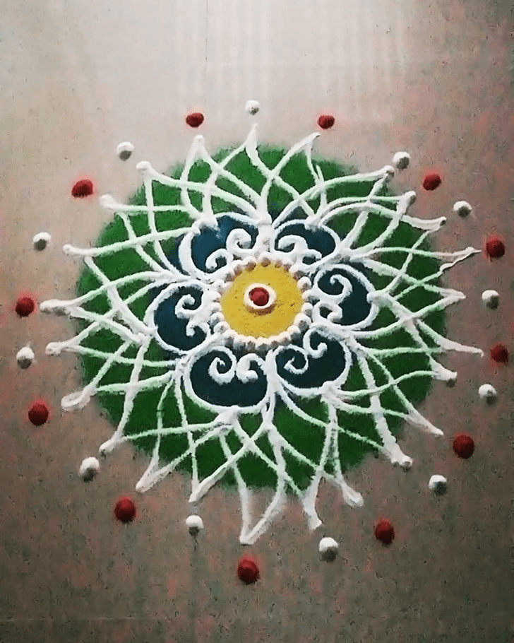 Exquisite Simple Rangoli