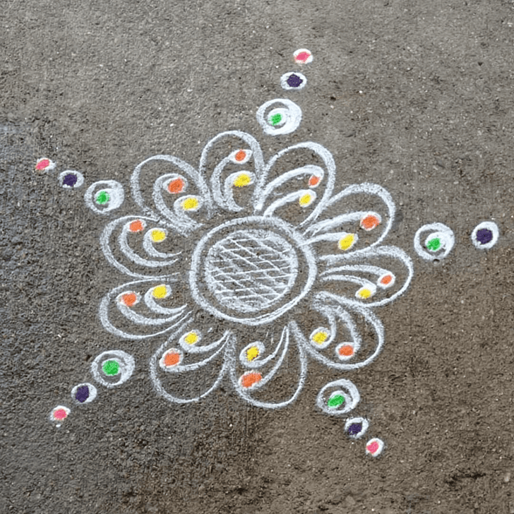 Awesome Simple Rangoli