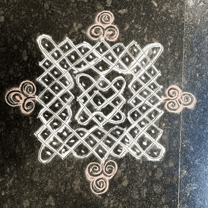 Slightly Simple Rangoli