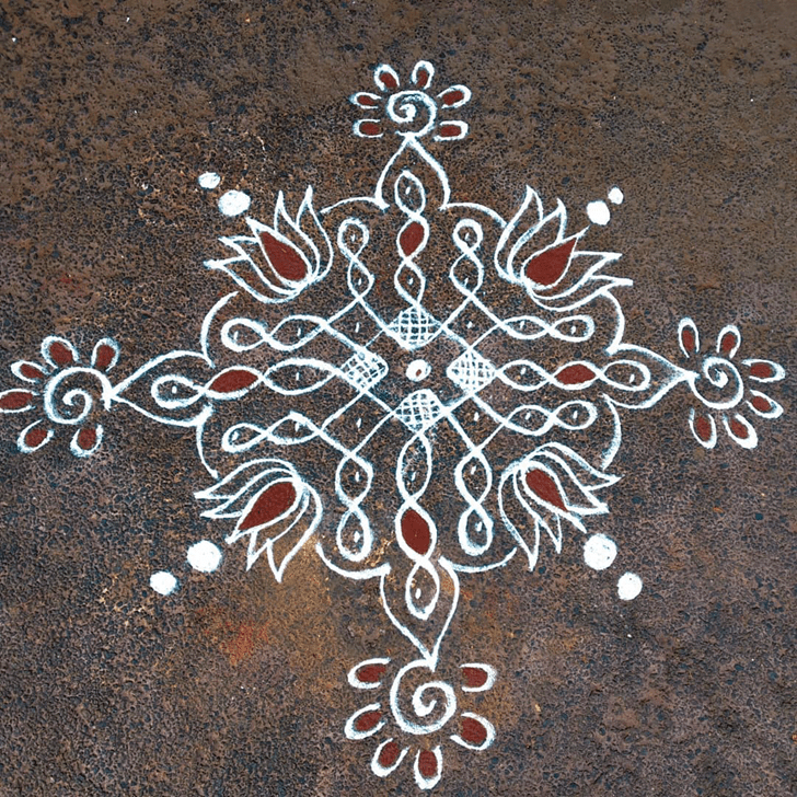 Superb Simple Rangoli