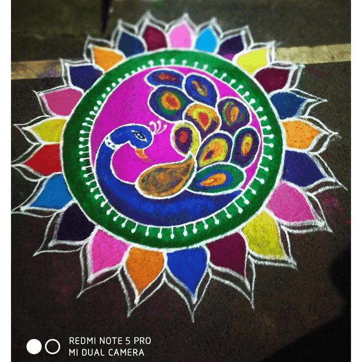 Captivating Sita Navami Rangoli