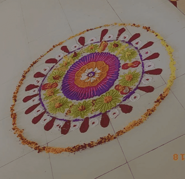 Fascinating Sita Navami Rangoli