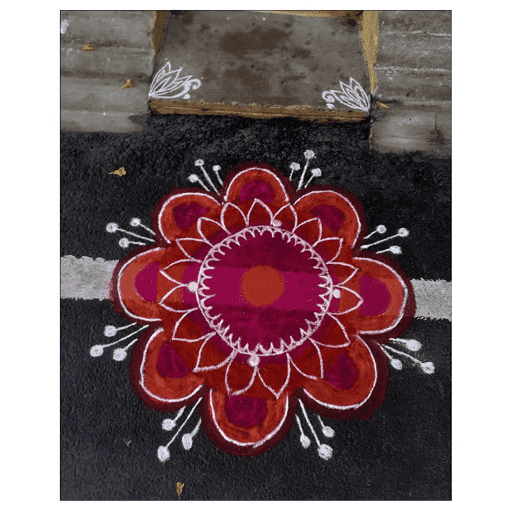 Awesome Sita Navami Rangoli