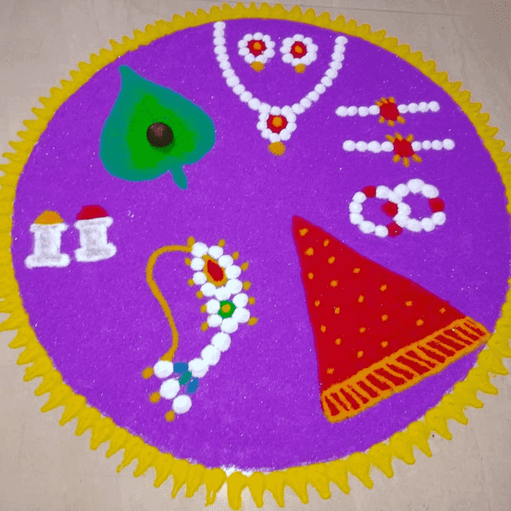 Fascinating Somvati Amavasya Rangoli