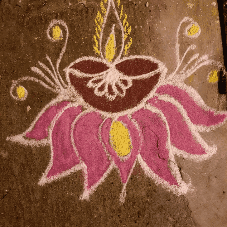 Good Looking Somvati Amavasya Rangoli