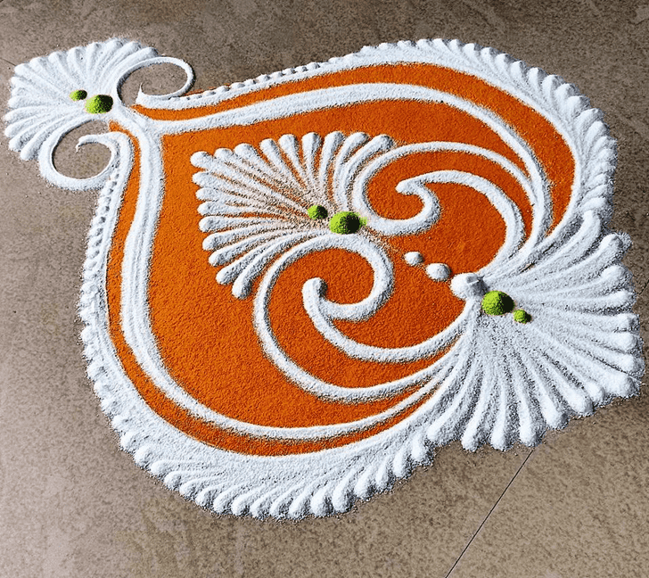 Elegant Special Rangoli