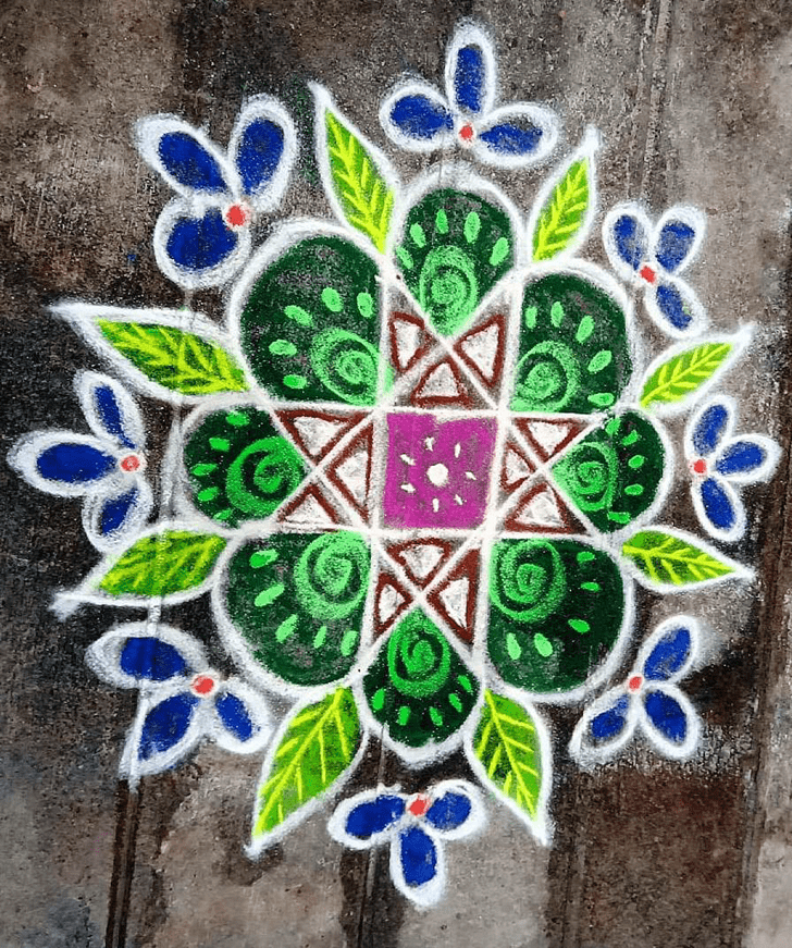 Fetching Special Rangoli