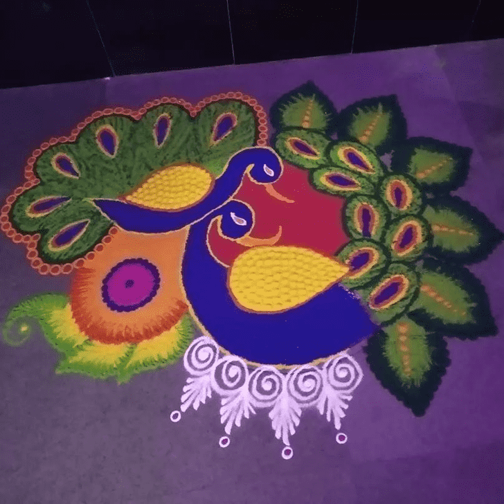 Good Looking Special Rangoli