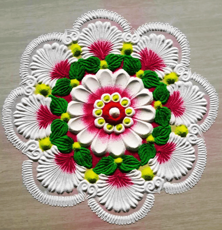 Gorgeous Special Rangoli