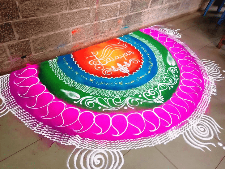 Nice Special Rangoli