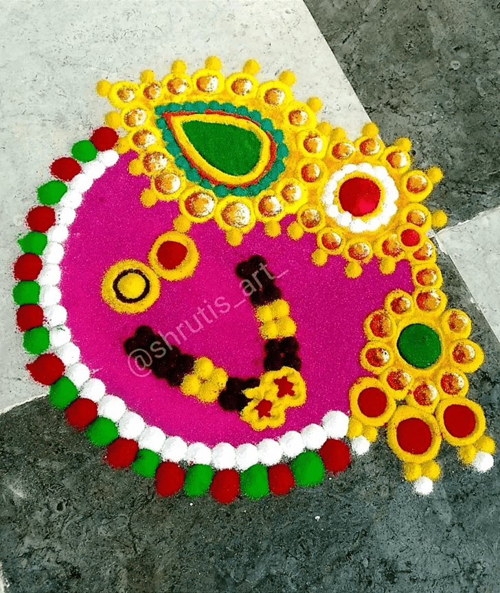 Radiant Special Rangoli