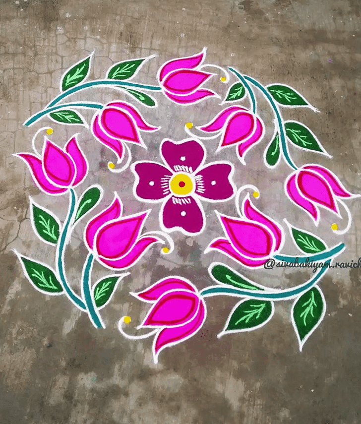 Ravishing Special Rangoli