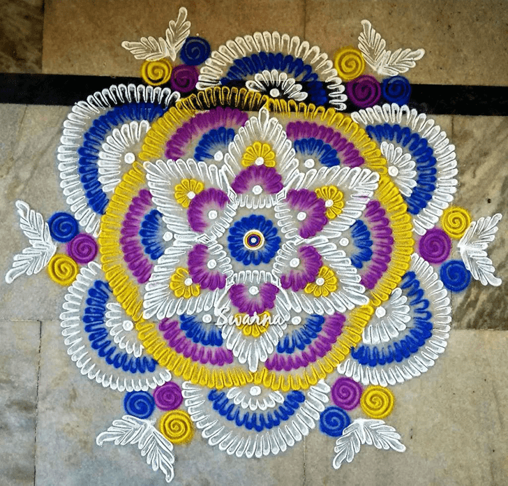 Refined Special Rangoli