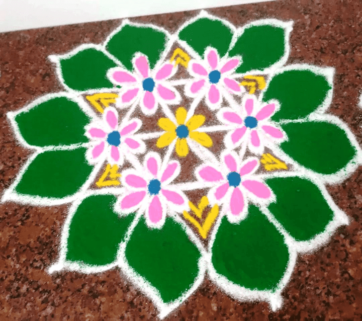 Resplendent Special Rangoli