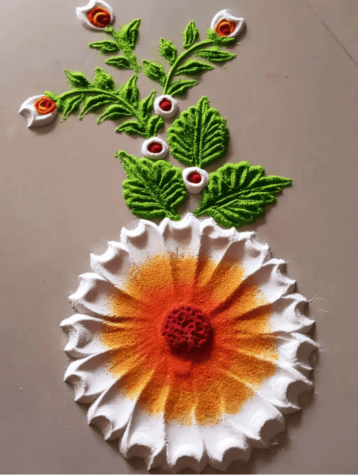 Shapely Special Rangoli