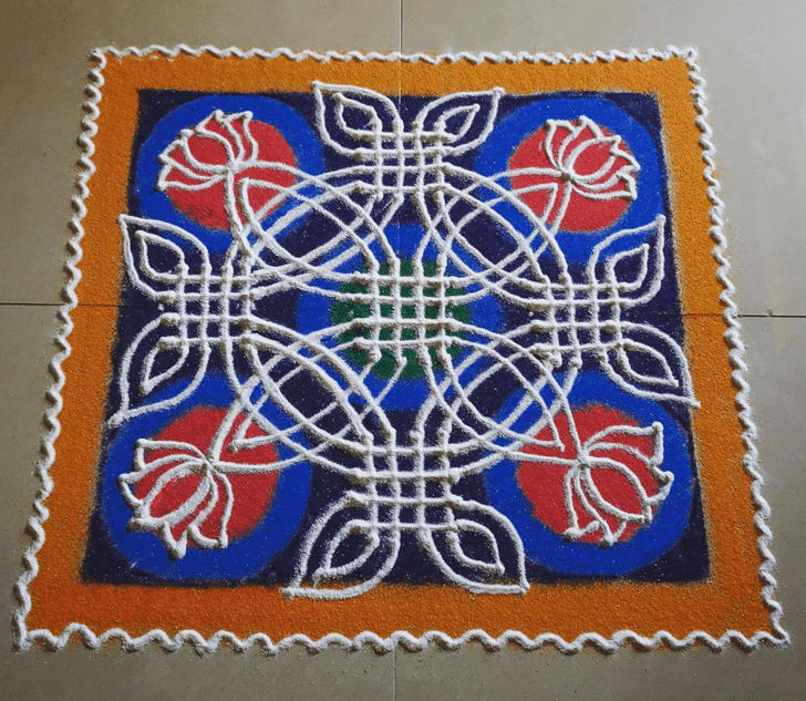 Sravana Amavasya Rangoli