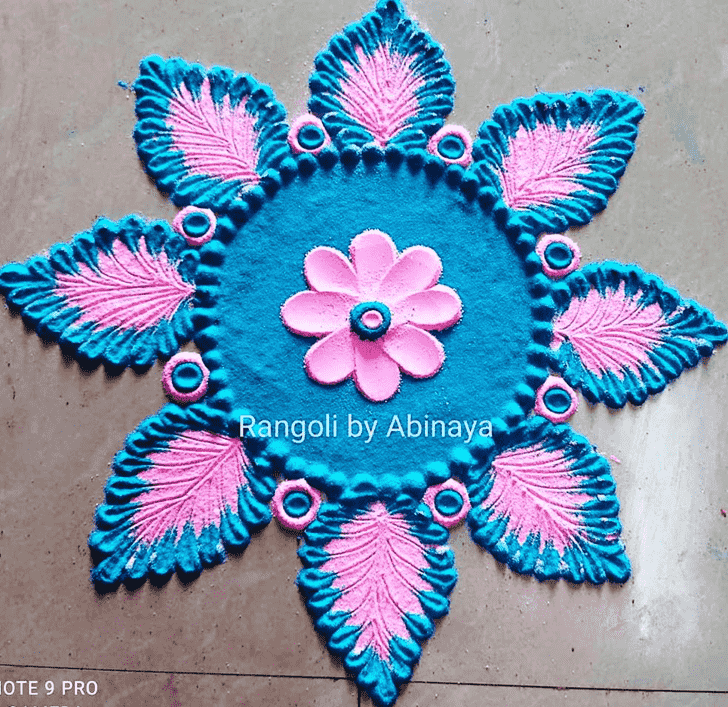 Comely Stunning Rangoli