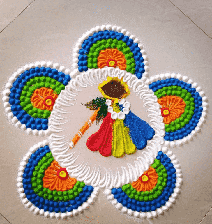 Delightful Stunning Rangoli