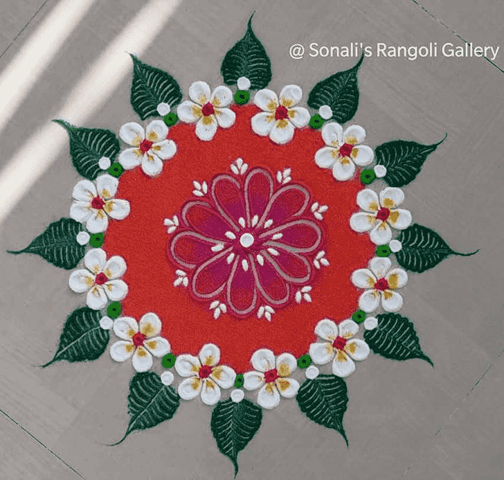 Stunning Rangoli