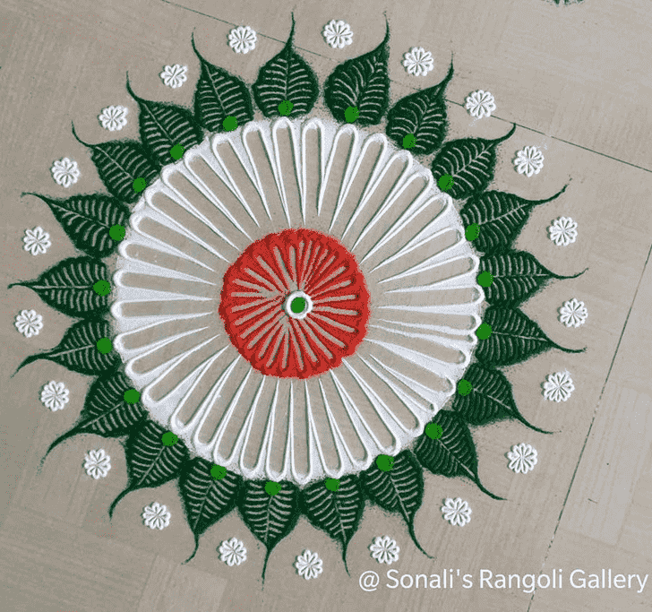 Elegant Stunning Rangoli