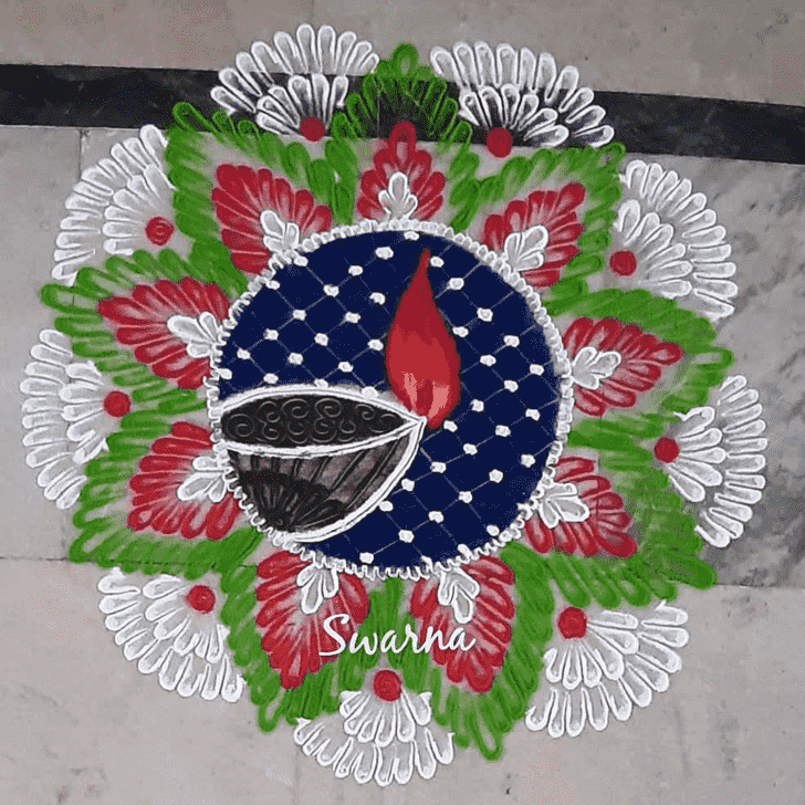 Enticing Stunning Rangoli